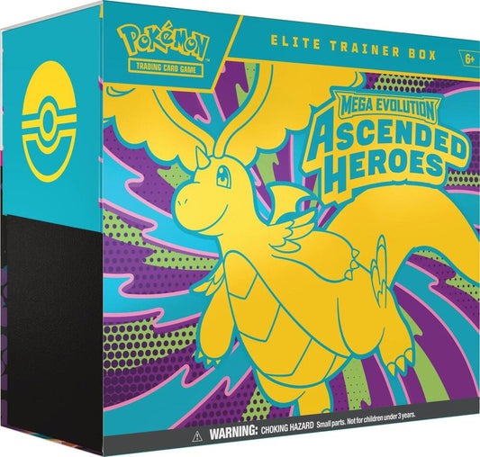 Pokemon Ascended Heroes Elite Trainer Box - Sealed