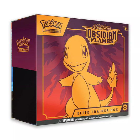 Pokemon Trading Card Game: Scarlet & Violet Obsidian Flames Elite Trainer Box