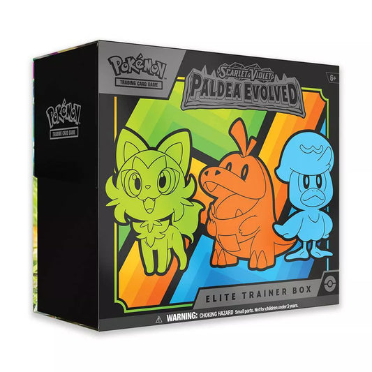 Pokemon Trading Card Game: Scarlet & Violet Paldea Evolved Elite Trainer Box