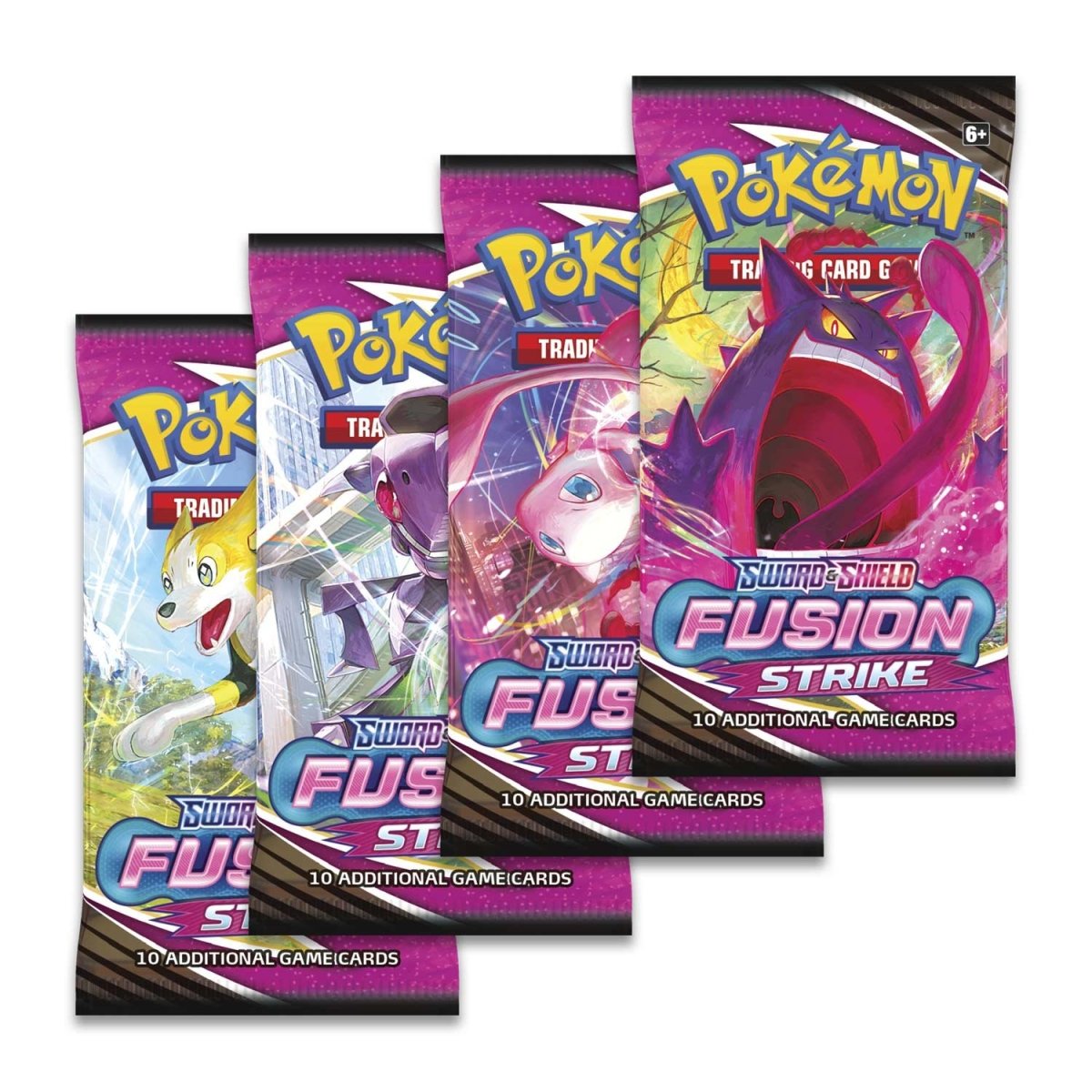 Pokémon TCG: Sword & Shield-Fusion Strike Booster 4-Pack(Artwork Set)