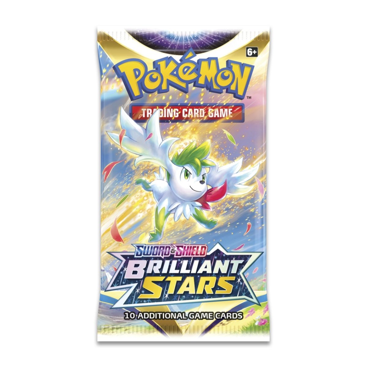 Pokémon TCG: Sword & Shield-Brilliant Stars Booster 4-Pack(Artwork Set)