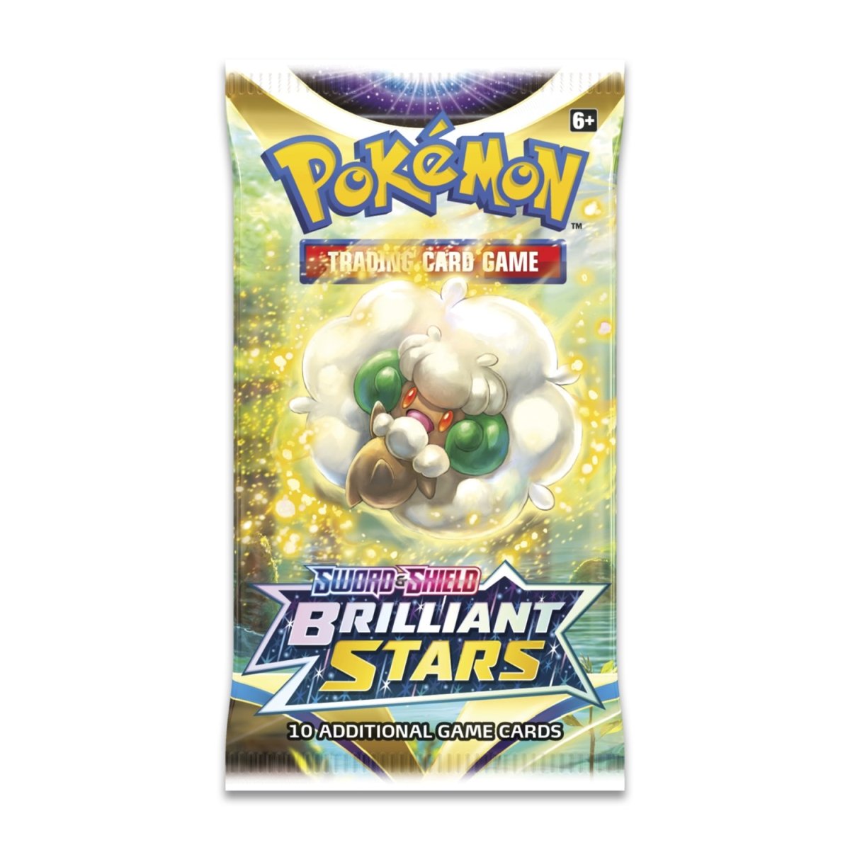 Pokémon TCG: Sword & Shield-Brilliant Stars Booster 4-Pack(Artwork Set)