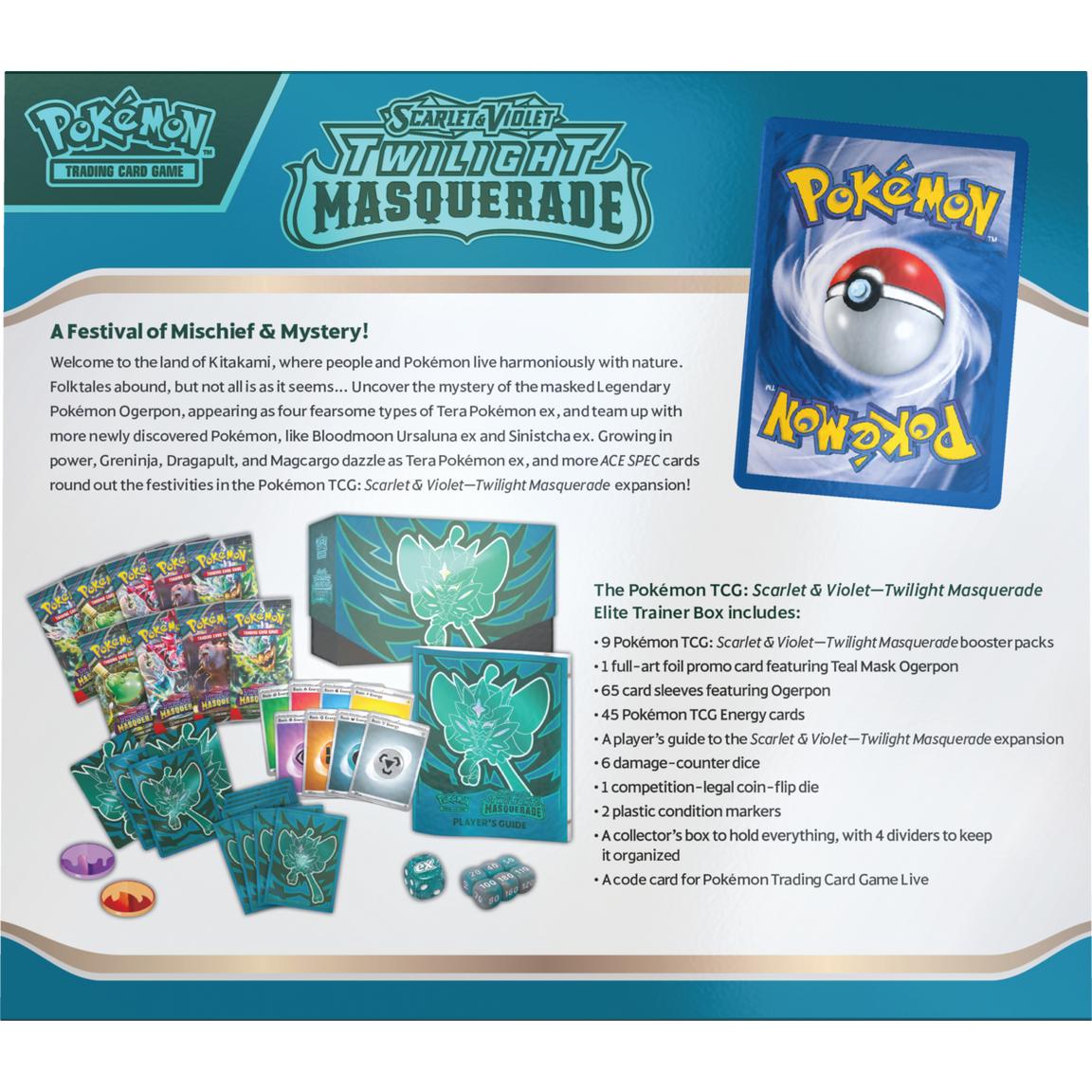 Pokémon TCG: Twilight Masquerade Elite Trainer Box