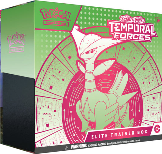 Pokemon TCG: Scarlet & Violet 5 Temporal Forces Elite Trainer Box