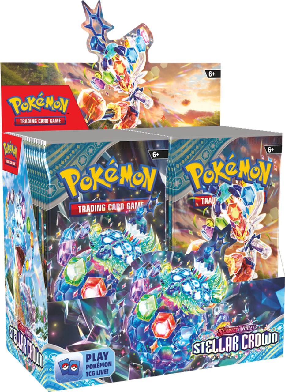 Pokémon TCG: Stellar Crown BoosterBox (SV7)